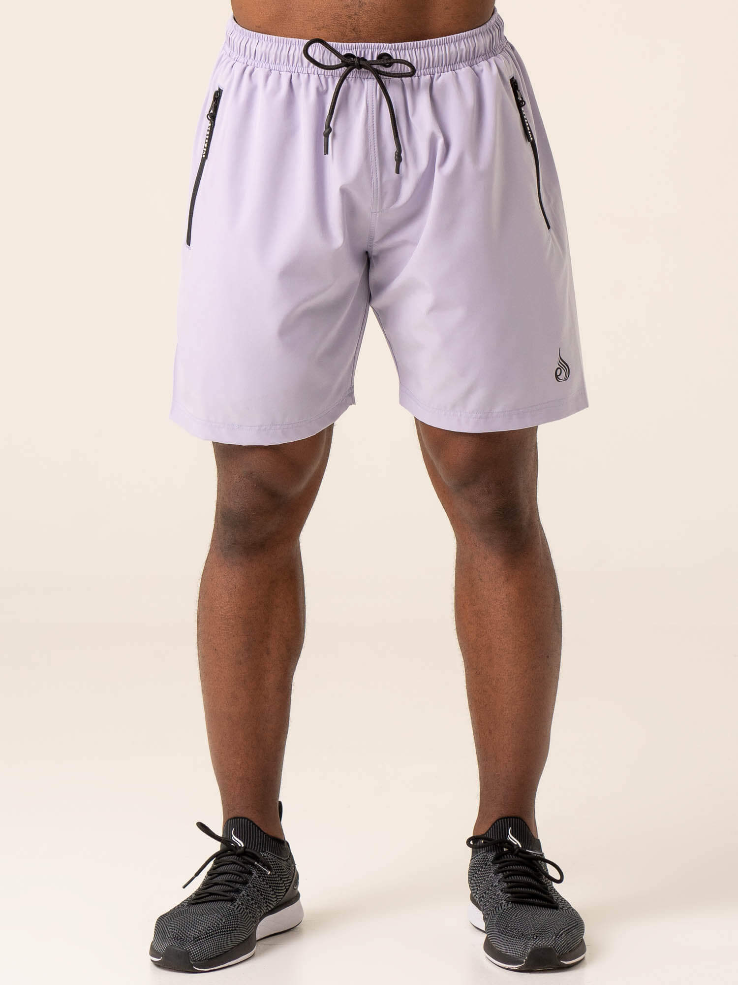 Adapt Training Shorts for Women - Breathable Lavender Workout Shorts for Running, Yoga & Gym - High Waist Athletic Shorts with Pockets