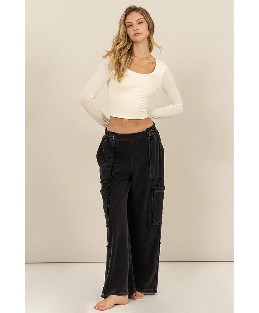 Women's Aubree Long Sleeve T-Shirt - Soft Cotton Casual Top for Everyday Wear | Perfect for Work, Weekend & Layering