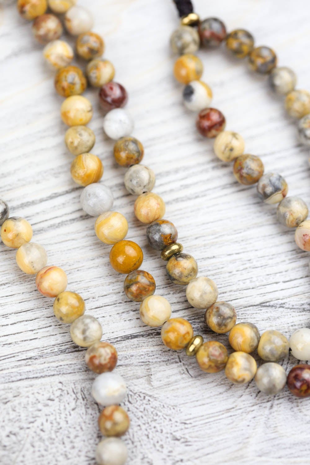 Harmony & Creativity Protection Mala Beads - Handmade Spiritual Buddhist Meditation Bracelet for Stress Relief, Positive Energy & Mindfulness - Perfect for Yoga, Meditation & Daily Wear