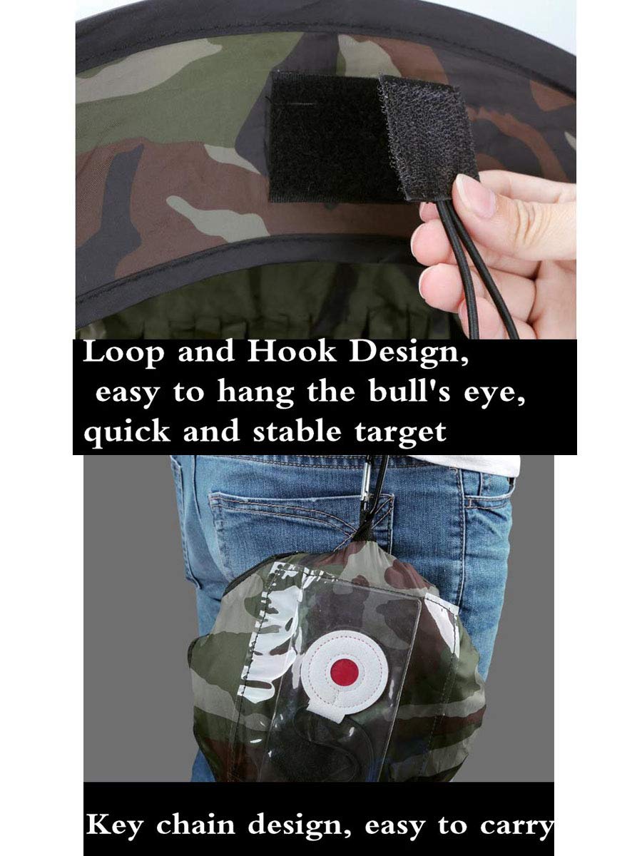 Portable Airsoft Target Box with Slingshot - BB Trap & Ammo Catch Silencer for Outdoor Shooting Practice | Perfect for Backyard Training & Airsoft Games