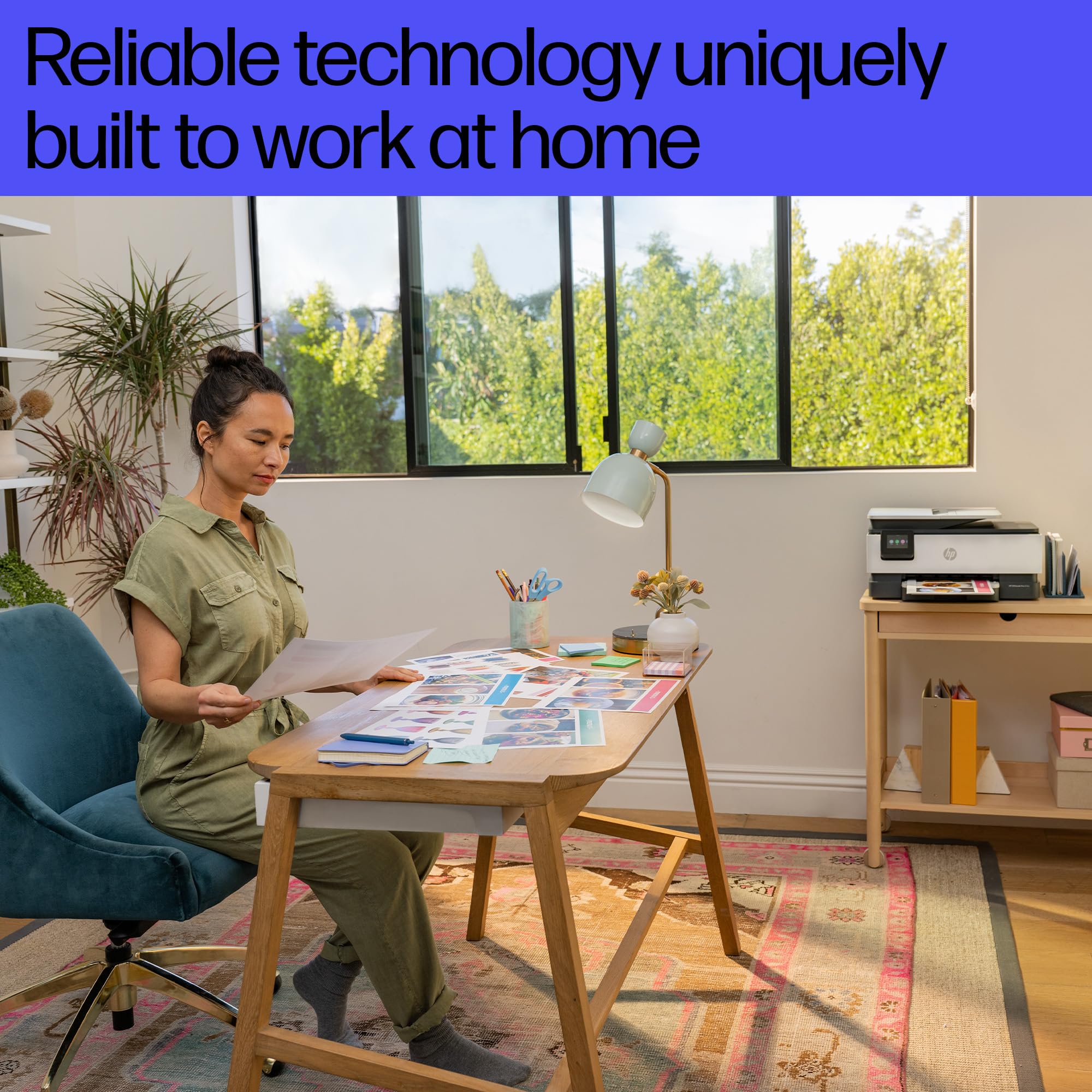 HP OfficeJet Pro 8132e All-in-One Wireless Color Printer for Home & Office | Print, Scan, Copy, Fax | 35-Page Auto Document Feeder | 3-Month Instant Ink with HP+ | VPN Printing | 3-Year Warranty | Perfect for Remote Work & Small Business Documents