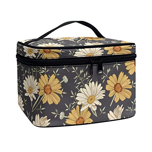 Wild Forest Daisy Flower Pattern