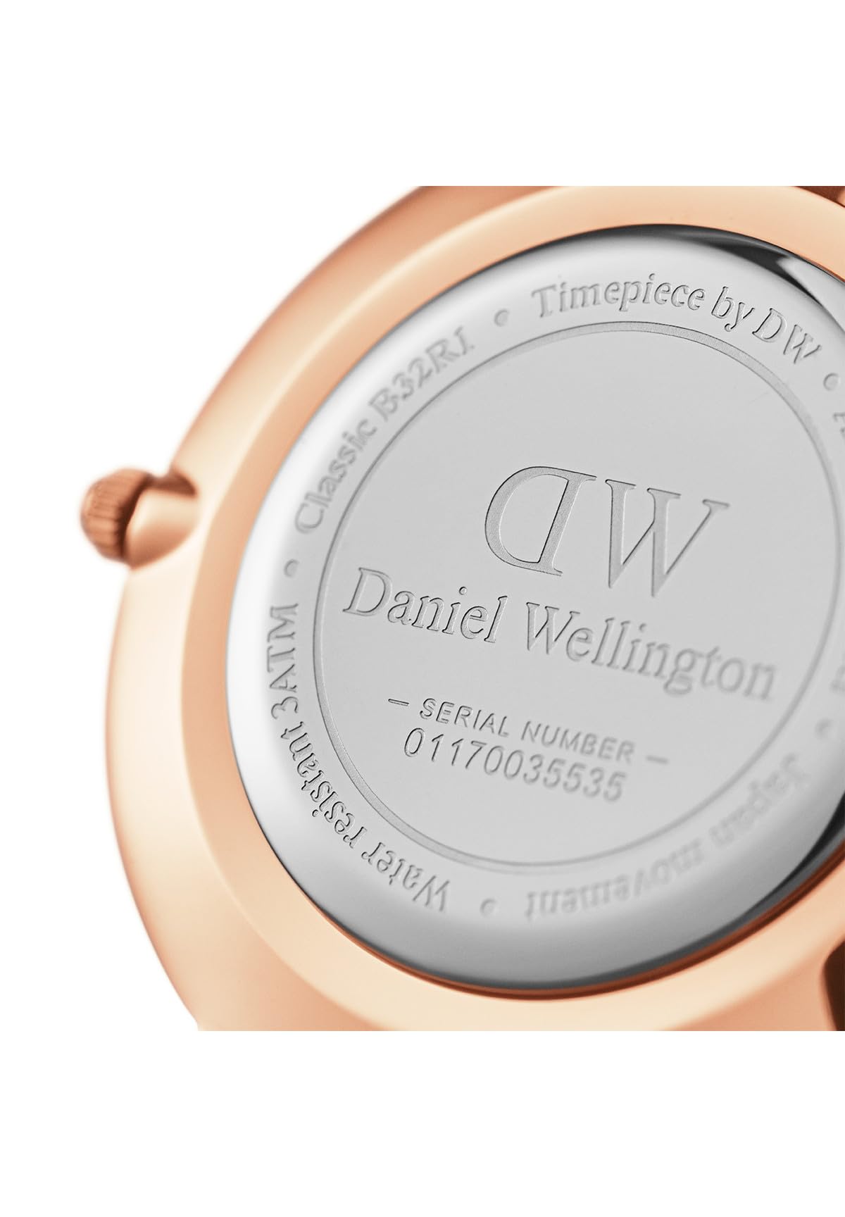 Daniel Wellington Petite Cornwall 32mm Rose Gold Women's Watch - Elegant Fabric Strap, Minimalist Design for Everyday Wear, Office & Special Occasions