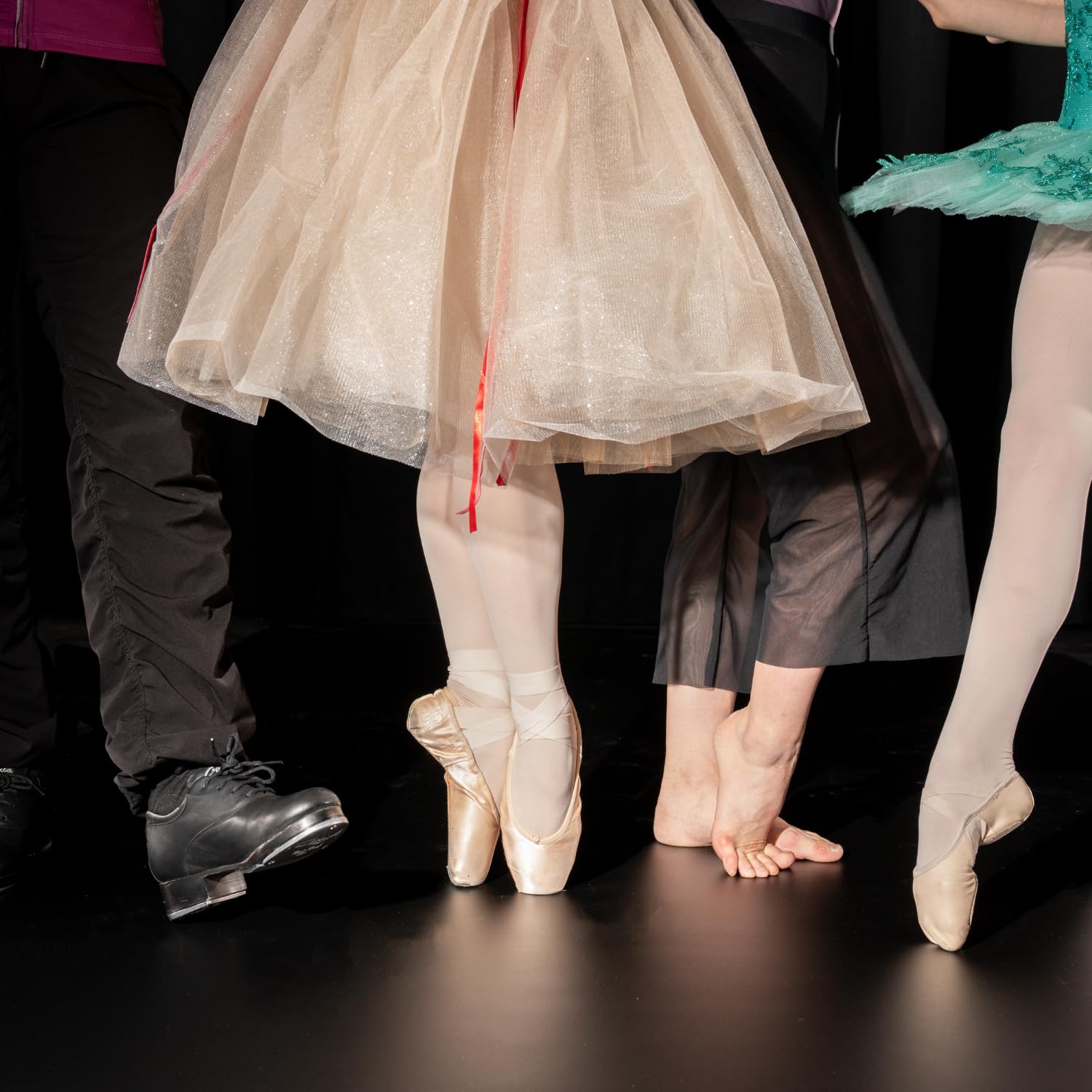 4ft x 6.56ft Portable PVC Dance Floor Mat - Tap In A Tube, On-The-Go Dance Floor for All Styles, Travel-Friendly, Perfect for Practice, Performances & Events