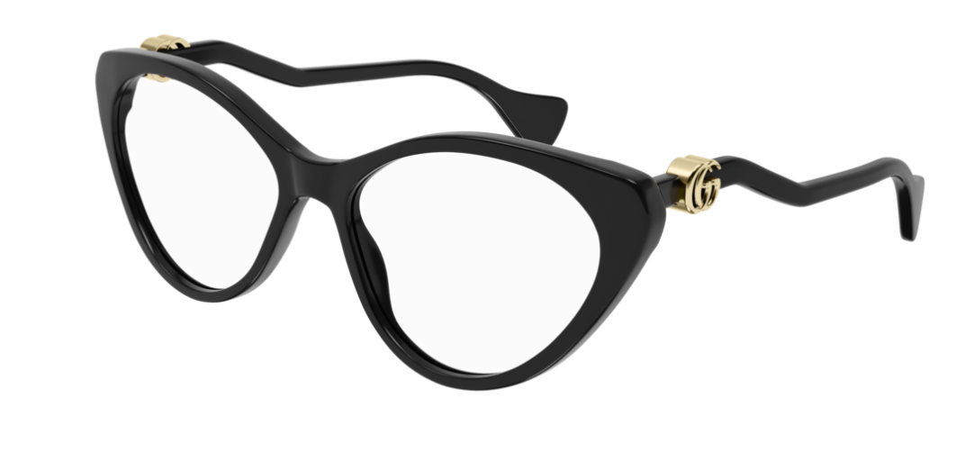 Gucci GG 1013O 001 Black Cat Eye Women's Eyeglasses - Stylish Designer Optical Frames for Women - Perfect for Work, Date Night & Everyday Fashion