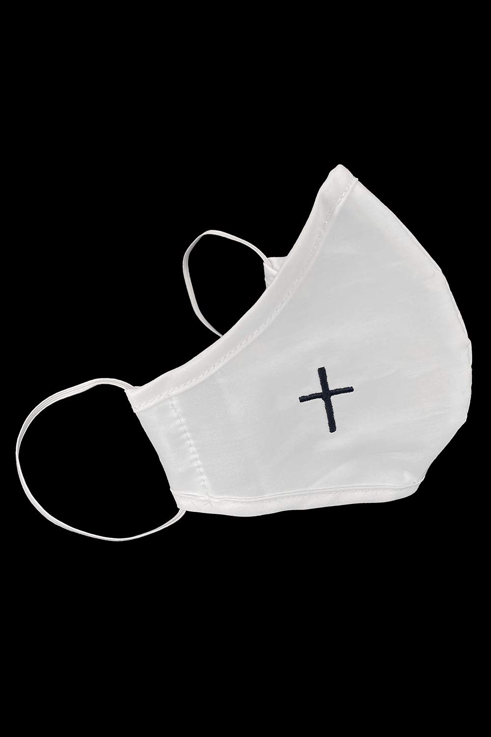 Pink Princess First Communion Face Mask for Kids - 100% Cotton Boys and Girls Masks - Made in USA - Perfect for Church, School, and Special Events