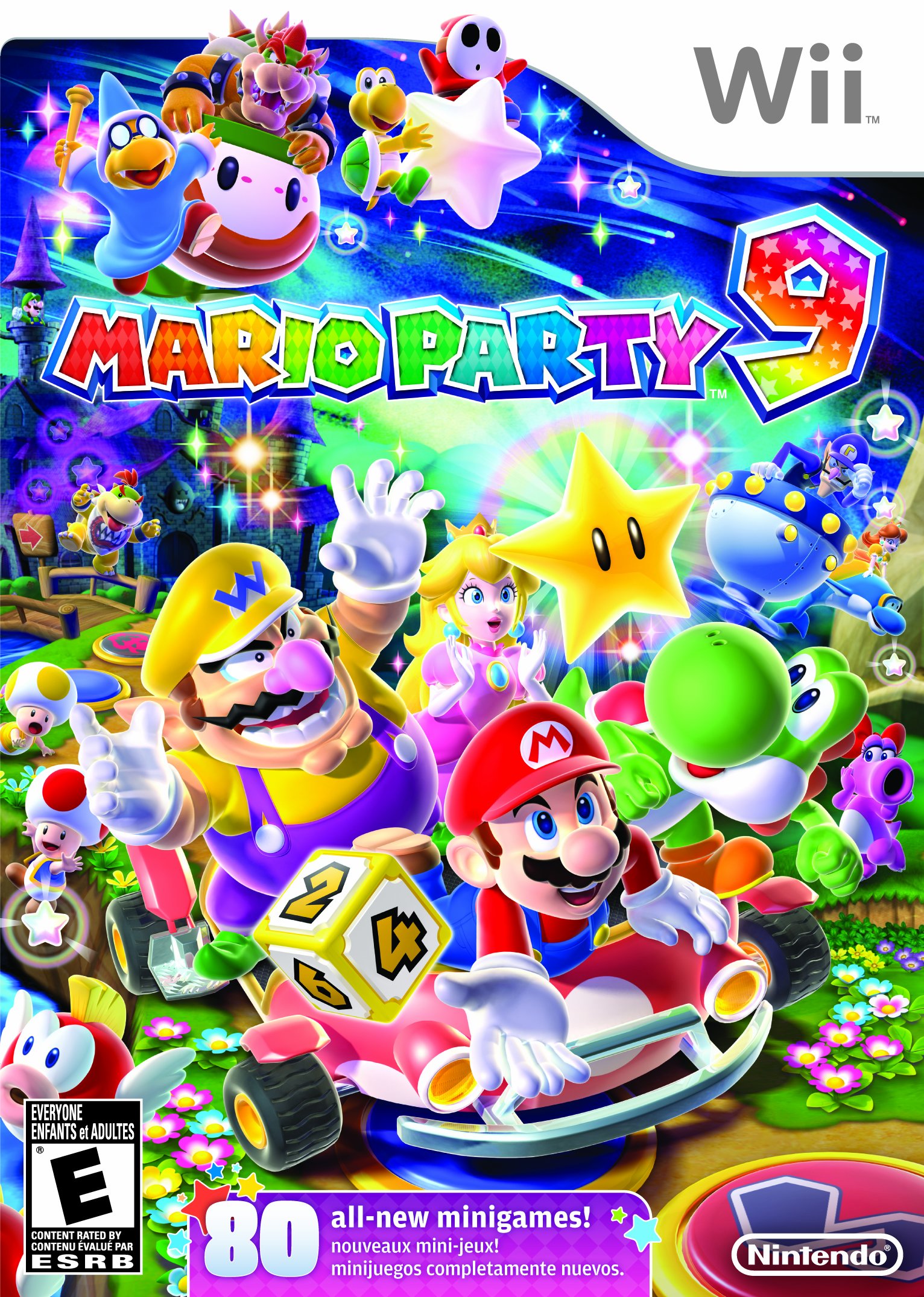 Mario Party 9 - Fun Multiplayer Board Game for Nintendo Wii | Family Game Night & Party Entertainment