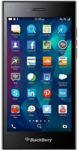 Unlocked Blackberry Leap Smartphone - 4G LTE, 5.2