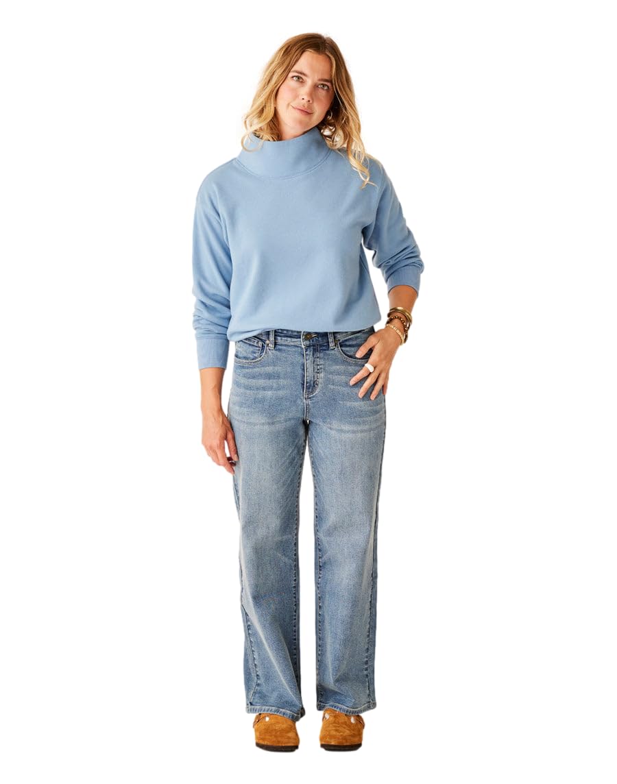 Carve Designs Women's Audrey Wide Leg Pants - Comfortable High Waisted Linen Blend Trousers for Casual & Office Wear | Summer & Spring Fashion