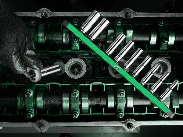 1/4 Inch Drive 11-Piece SAE 6-Point Deep Chrome Socket Set - Perfect for Automotive Repairs, DIY Projects, and Professional Mechanics