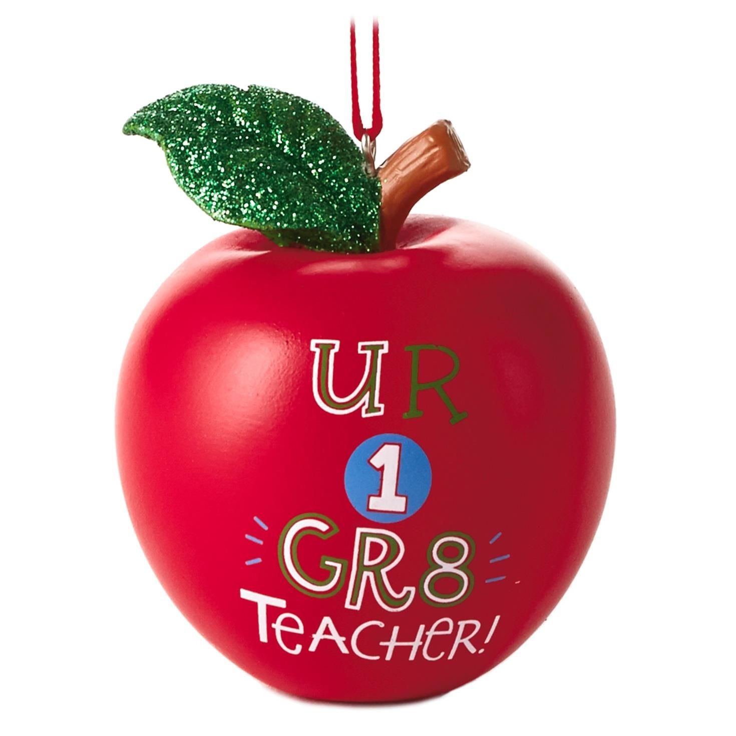 Teacher Gift Ornament - Hallmark Occupation Keepsake for Classroom Decor