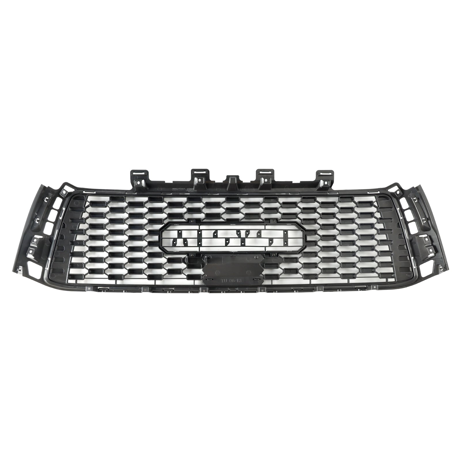 10-13 Toyota Tundra TRD PRO Black Honeycomb Front Bumper Grill Grille Replacement - Durable ABS Plastic Mesh Grille for Off-Road & Street Driving