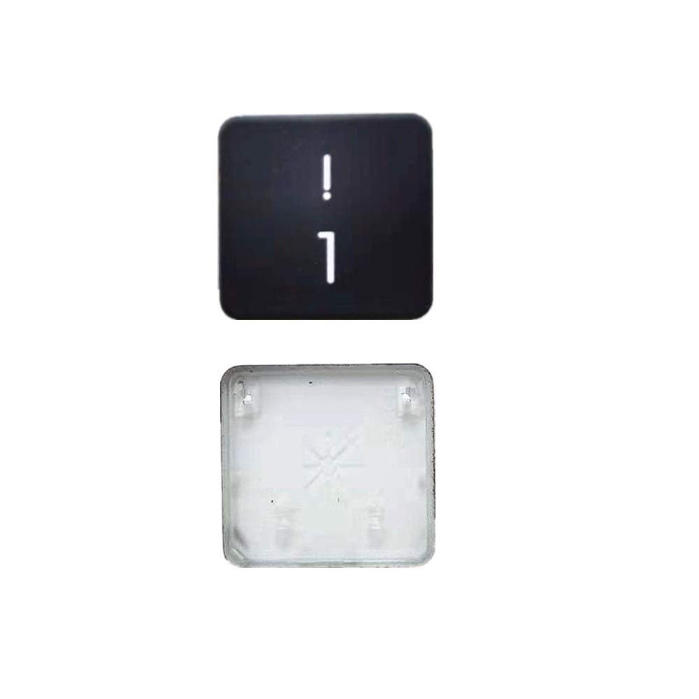 Replacement Number 1 Keycap & Hinge for MacBook Pro A1425 A1502 A1398 & MacBook Air A1369 A1466 A1370 A1465 - Fix Broken Keyboard Keys for Typing & Productivity