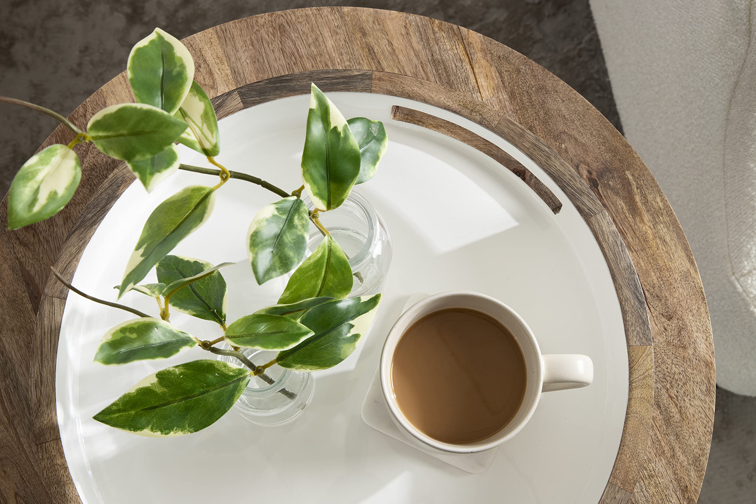 Kate & Laurel Ehrens Boho Wood Tray - 15