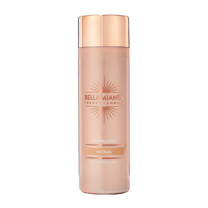 Bellamianta Self Tanning Liquid - Natural Sunless Tanner for a Glowing Tan - Perfect for Face & Body, Pre-Party or Vacation Prep
