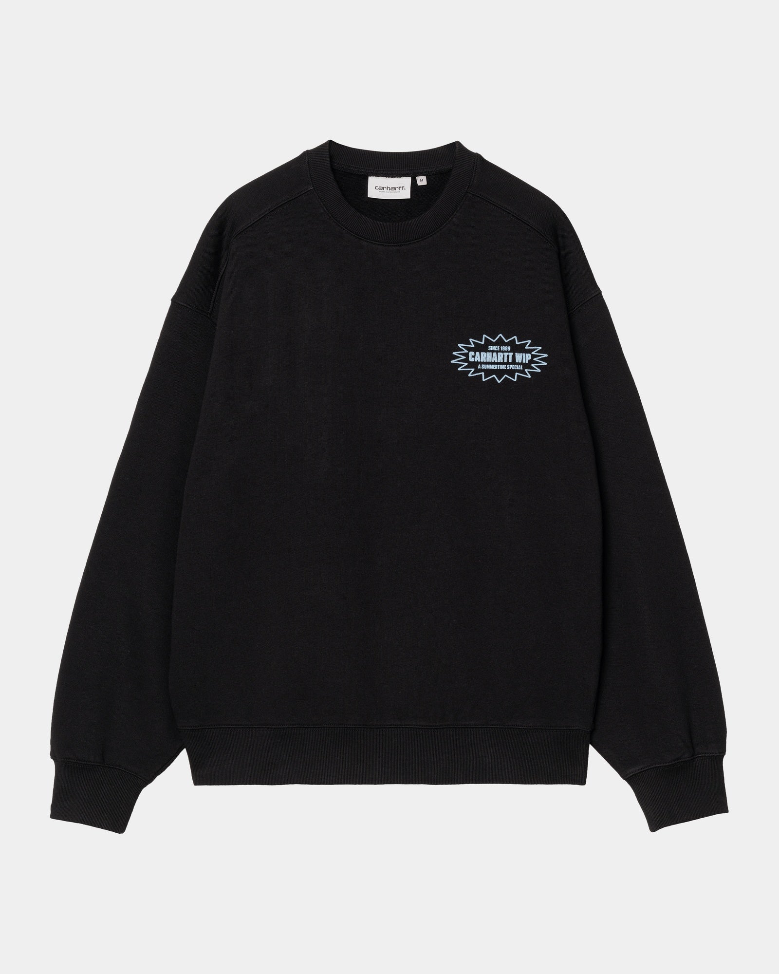 Premium Cotton Catalogue Sweatshirt for Men & Women - Black & Bluebird Colors | Cozy Casual Wear for Everyday, Gym & Outdoors