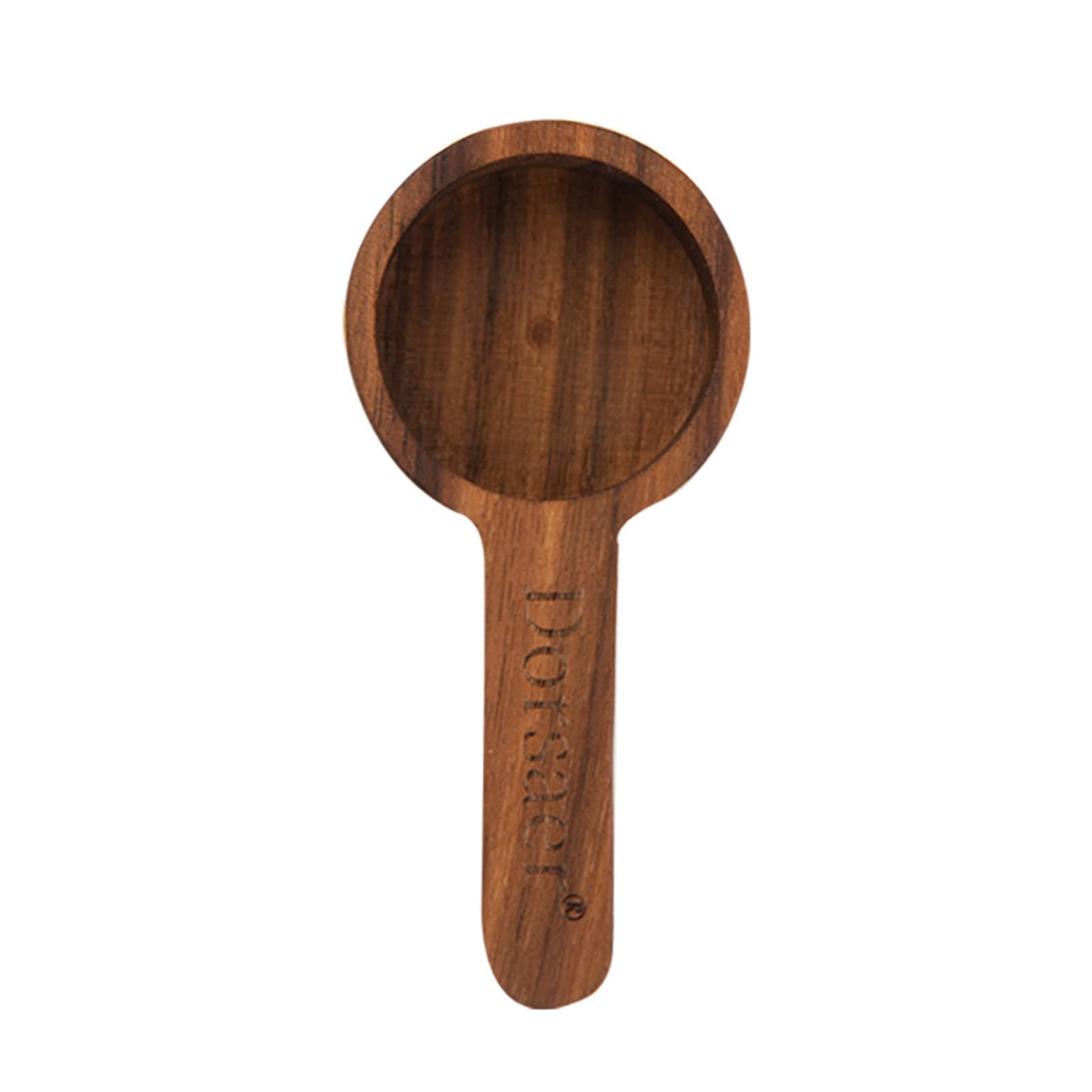 Long Wooden Scoop for Canisters - Measuring Spoon for Coffee Beans, Ground Coffee, Protein Powder, Spices, Tea & Bath Salts | Perfect for Kitchen, Coffee Bar & DIY Projects