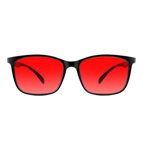 (Max Protect- Red Lens) Tr90-black