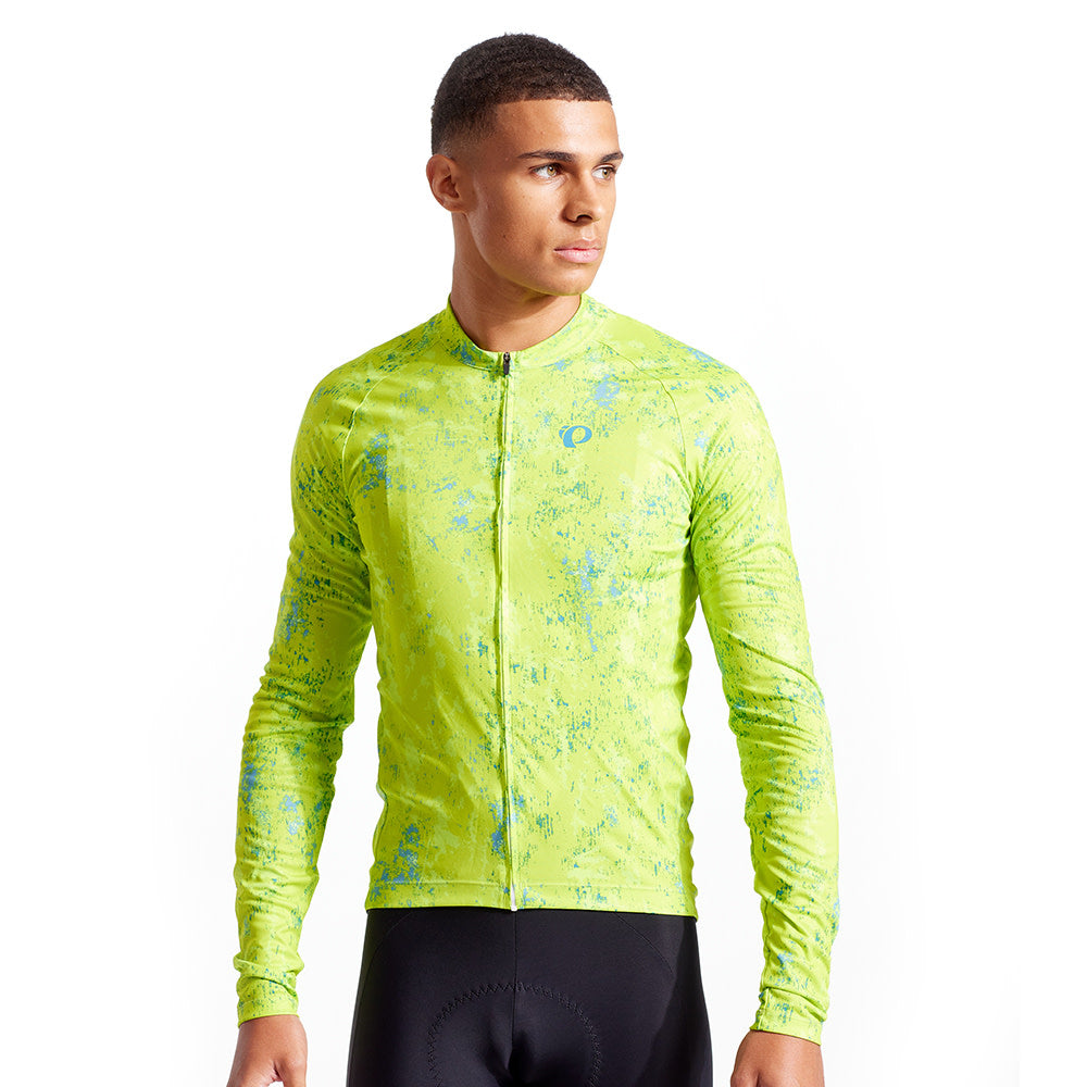 Men's Attack Long Sleeve Jersey - Breathable Performance Shirt for Cycling, Running & Outdoor Sports | Athletic Workout Top