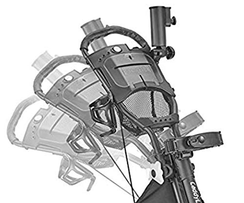 Caddytek 3-Wheel Golf Push Cart with Swivel Front Wheel - Lightweight Folding Golf Cart for Easy Maneuvering on the Course | Perfect for Golfers, Seniors & Walking Enthusiasts