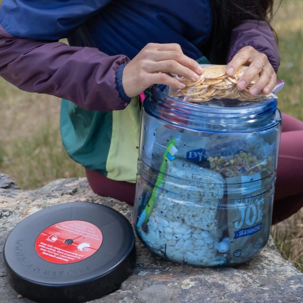 Bear-Resistant Food Storage Container - Bear Vault 475 | Airtight & Secure for Camping, Hiking & Backpacking | Perfect for Outdoor Adventures & Wildlife Protection