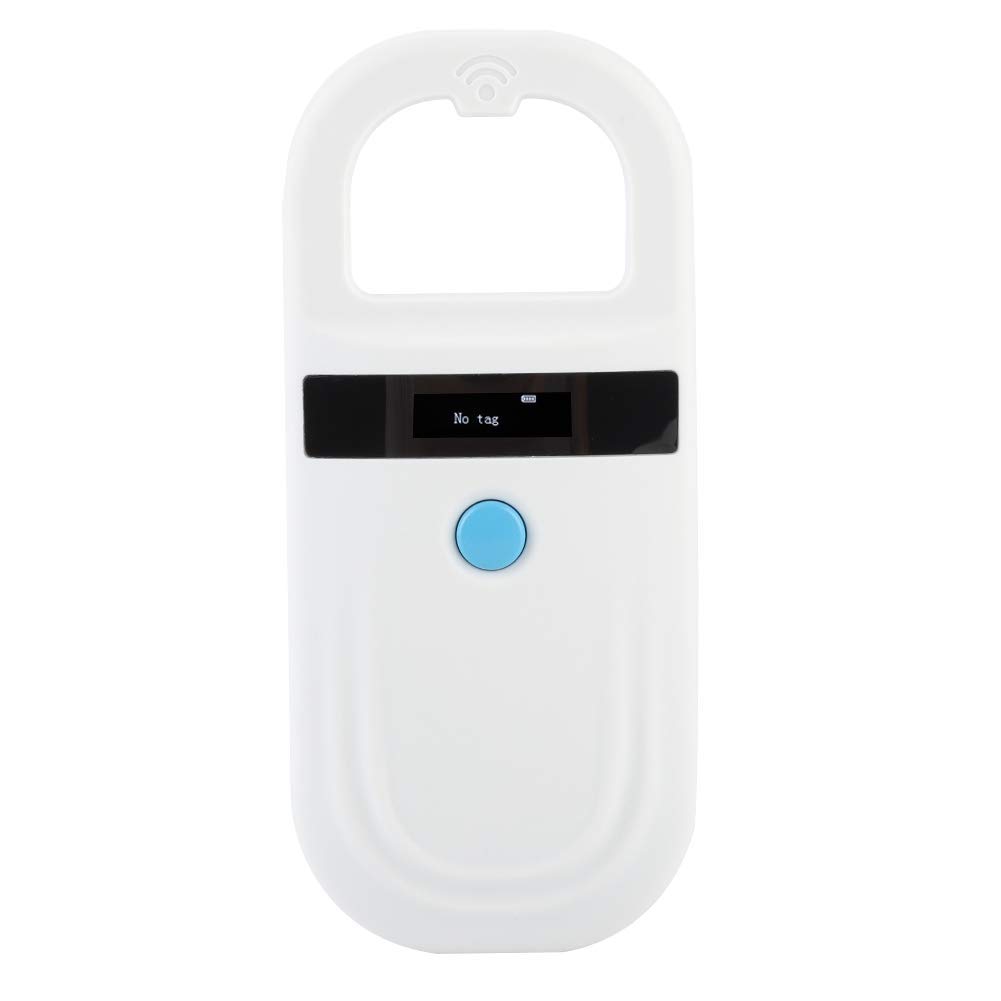 Tosuny Animal Microchip Scanner - FDXB (ISO11784/11785) & EMID Chip Reader with OLED Display | Pet ID Scanner for Dogs, Cats | Essential for Veterinary Clinics, Animal Shelters & Livestock Management