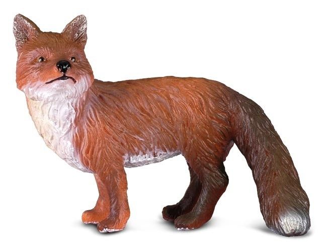 CollectA Wild Animal Figurine - Realistic Red Fox Toy Figure for Kids, Educational Wildlife Model for Play & Display - Perfect for Nature Themed Decor, Classroom Learning, and Animal Lovers Collection