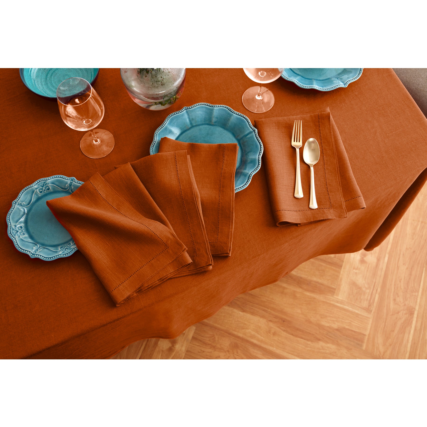 Sonoma Tablecloth - Premium Cotton Table Cover for Dining & Decor | Perfect for Parties, Weddings & Home Decor