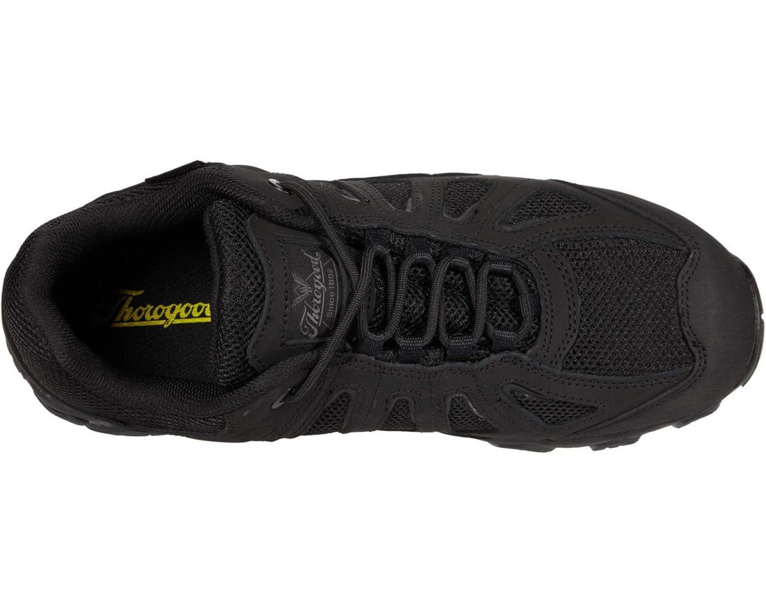 Crosstrex Series Ox Hiker Composite Toe Work Boots - Waterproof Black Safety Shoes for Men | Ideal for Construction, Hiking & Outdoor Work