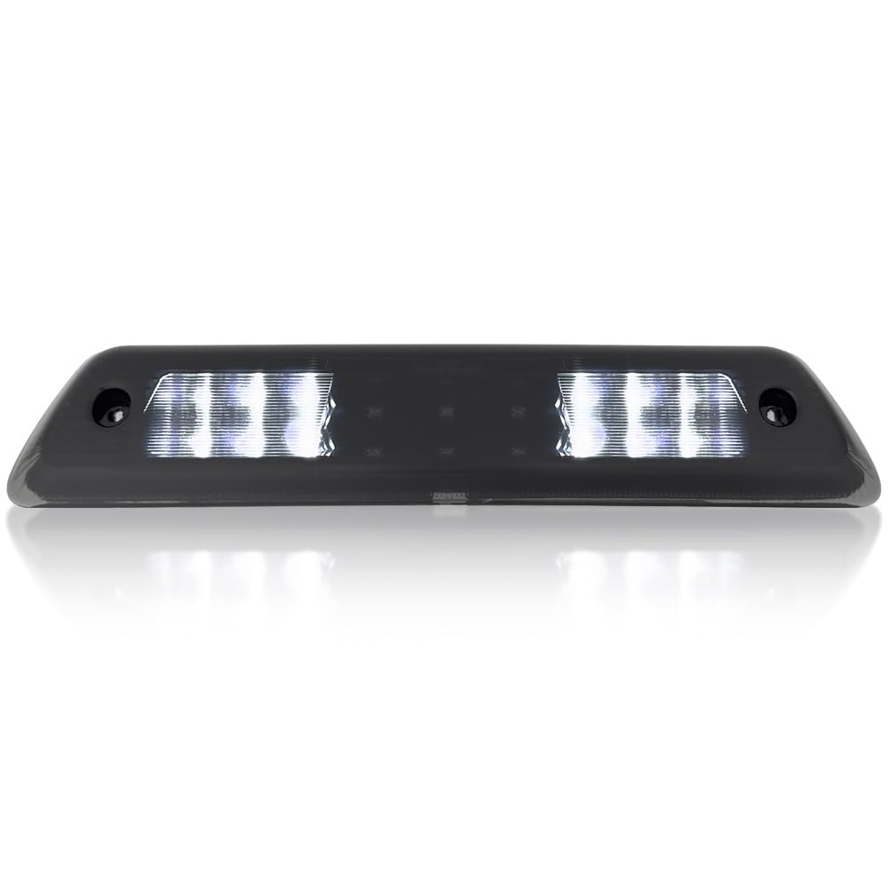 RECON Smoked Black LED 3rd Brake Light Kit with White Cargo Lights - Compatible with 2009-2014 Ford F150 | Durable & Stylish Upgrade for Truck Lighting | Perfect for Night Driving & Enhanced Visibility