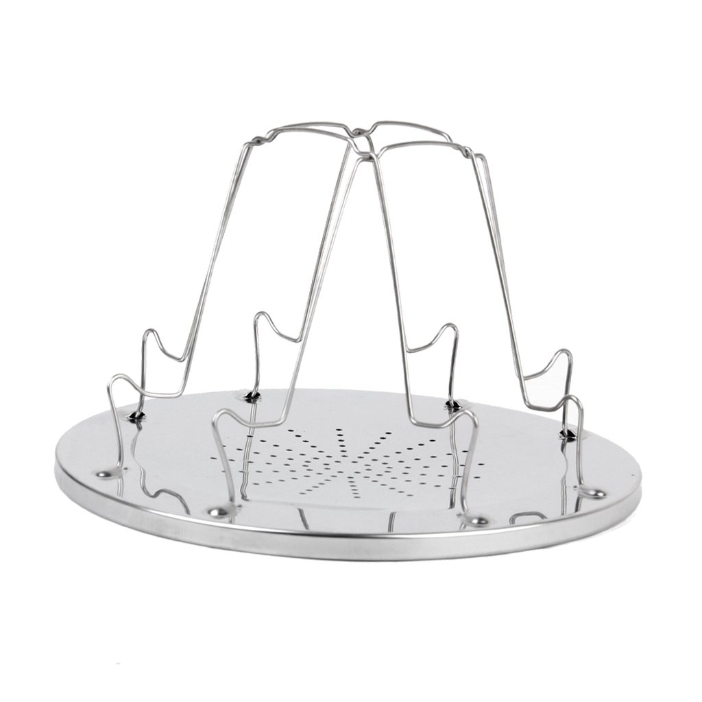 4-Slice Camping Toaster Rack for Gas Stoves - Portable Toast Tray for Outdoor Cooking, Picnics & RV Trips