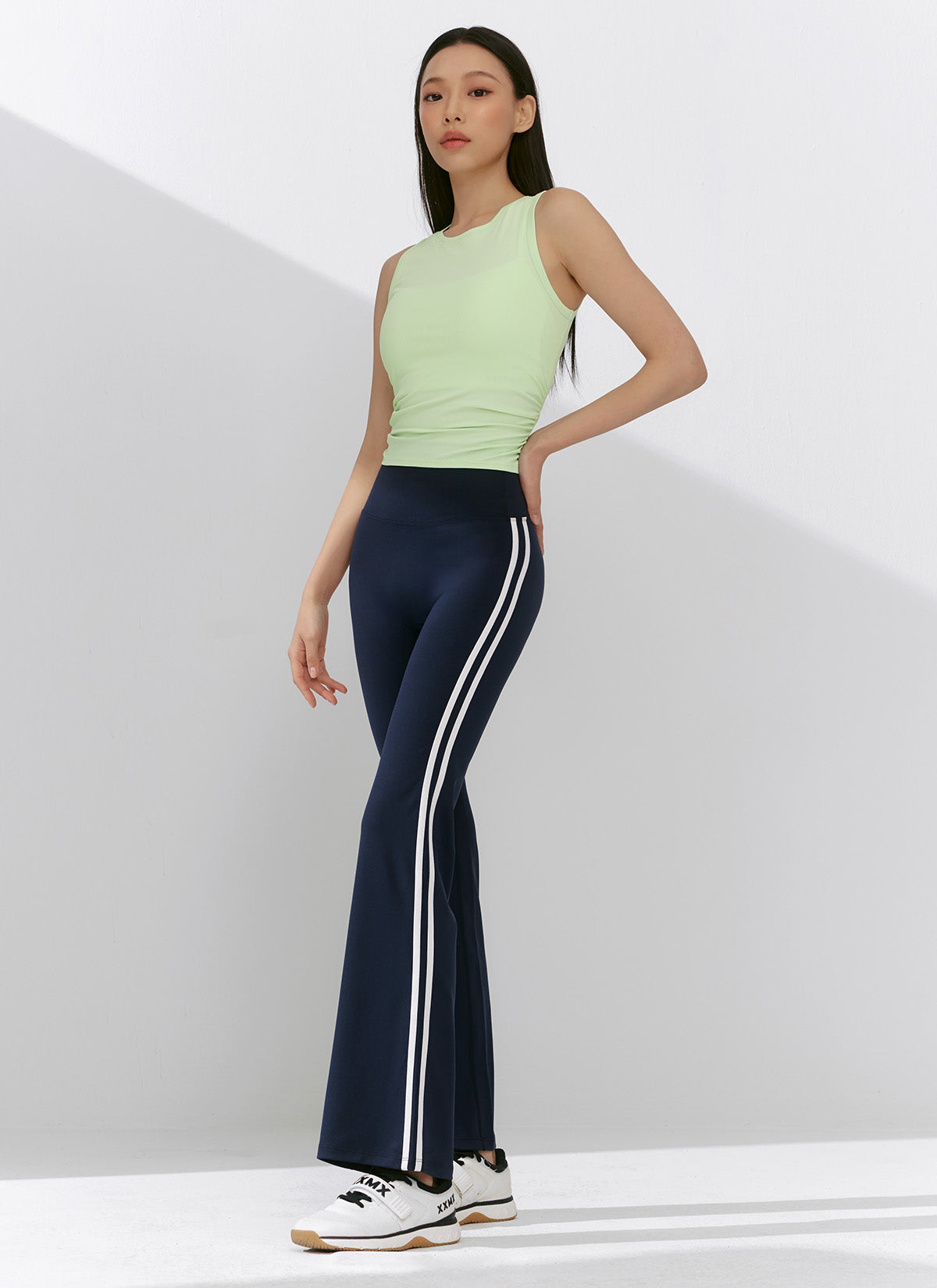 Ribbed Back Twist Sleeveless Top for Women - Trendy Summer Casual Wear - Perfect for Beach, Party & Date Night Outfits