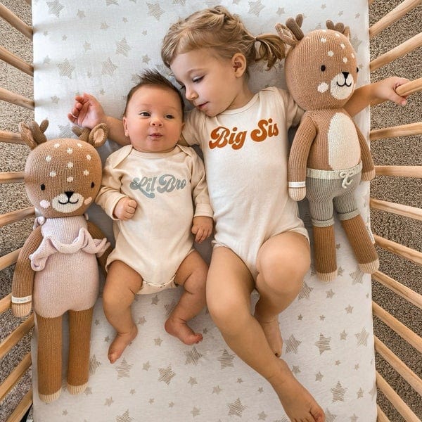 Elys & Co 2 Pack Soft 100% Cotton Pack N Play Sheets - Breathable Crib Mattress Cover for Baby Nursery, Travel & Daycare Use