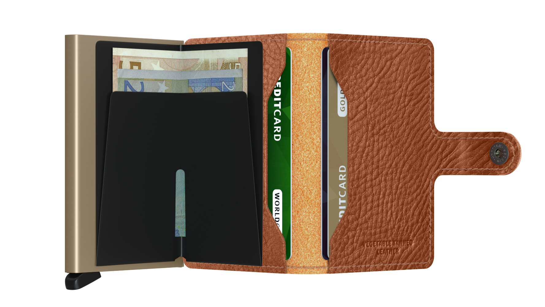 SECRID Miniwallet Vegan Leather RFID Blocking Slim Wallet - Perfect for Travel, Business & Everyday Use