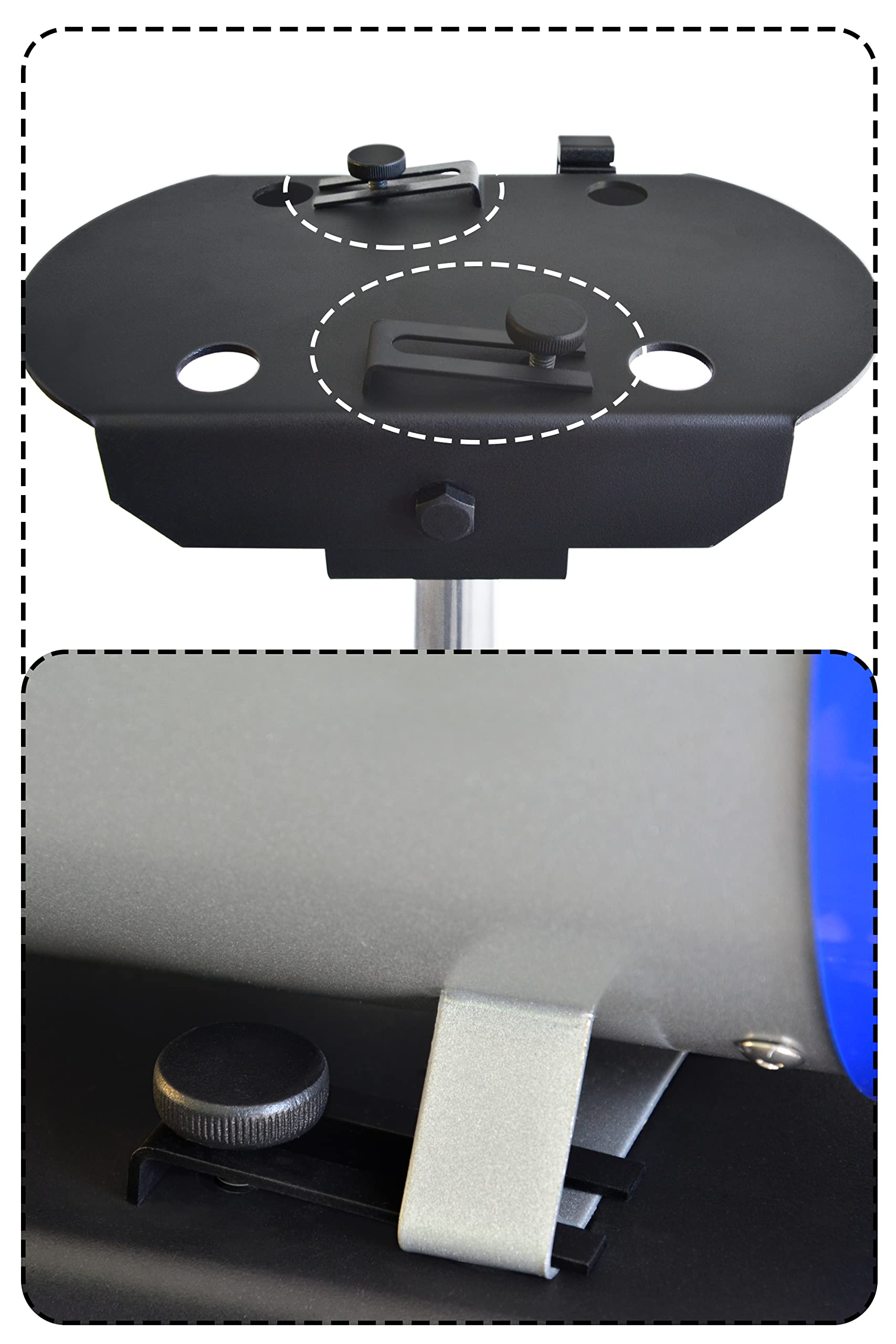 SHELANDY Portable Pet Hair Dryer Stand with Wheels & Hose Holder - Perfect for Grooming Dogs, Cats, and Small Animals at Home or Pet Salons