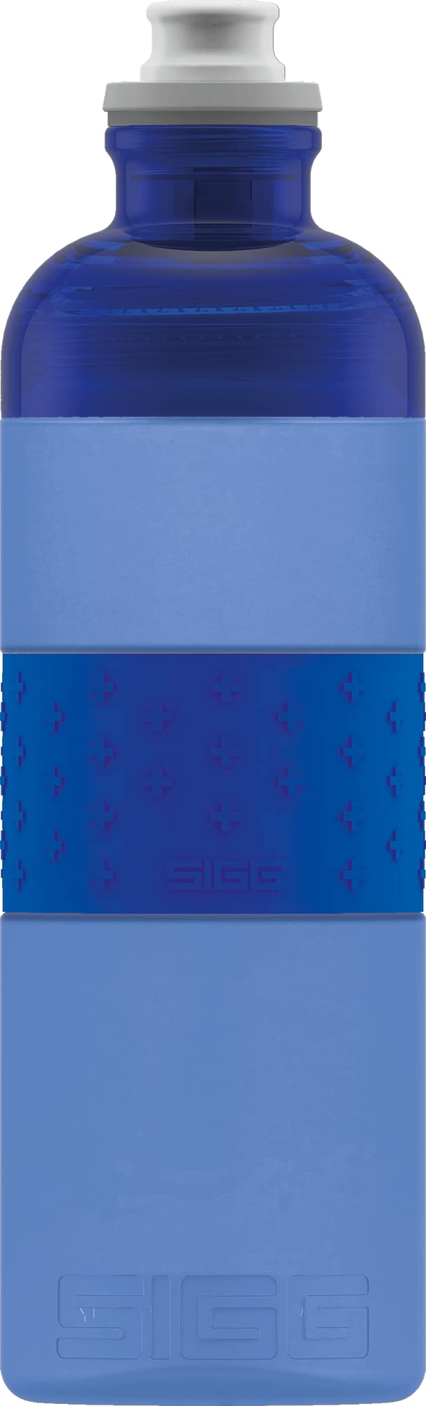 SIGG Sports Water Bottle 20oz - Leakproof, Squeezable & Lightweight - BPA Free & Dishwasher Safe - Hero Blue - Perfect for Gym, Hiking & Outdoor Activities