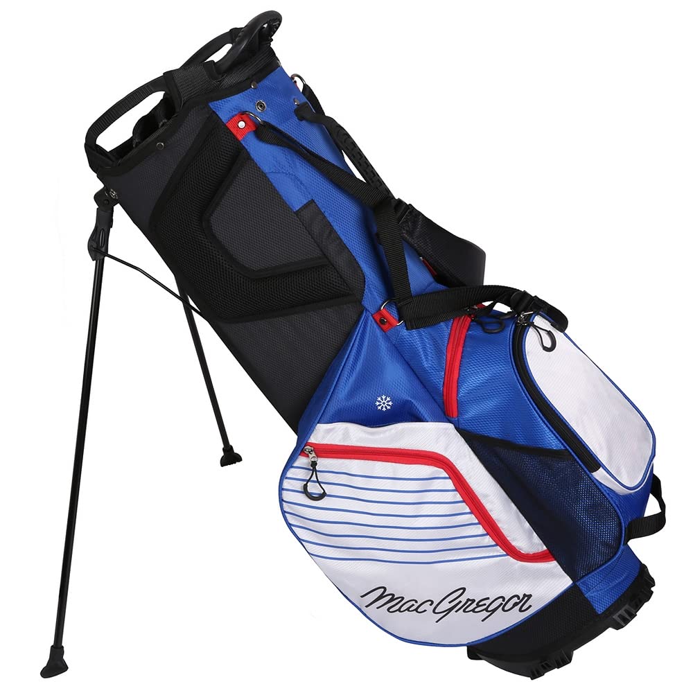 **MacGregor Golf VIP 14 Divider Stand Carry Bag – Lightweight Golf Bag with Full-Length Dividers & Comfortable Straps – Perfect for Golf Tournaments & Practice Rounds**