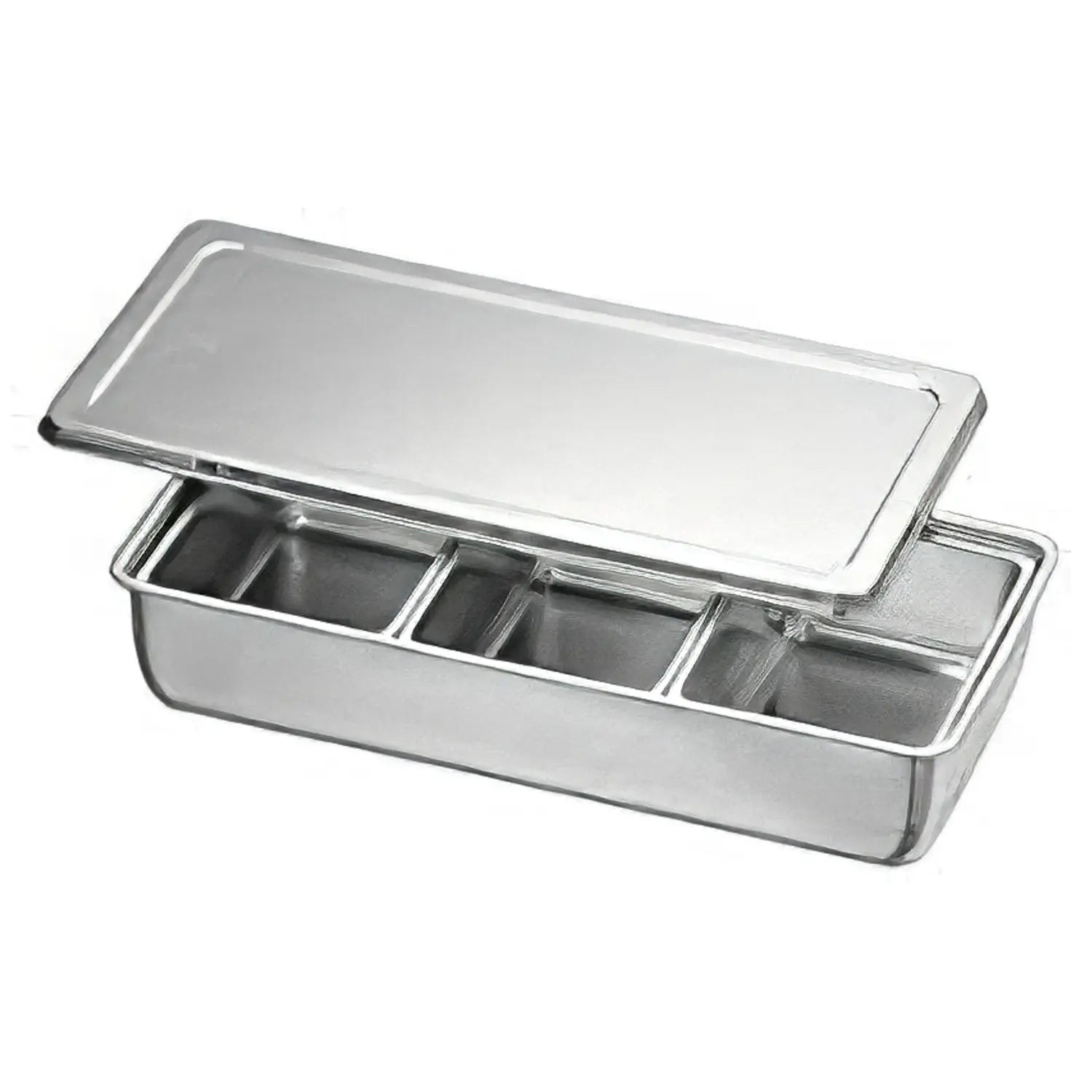 Premium Stainless Steel Spice Container with Lid - Honma Seisakusho Seasoning Dispenser for Kitchen, Restaurant & BBQ - Perfect for Salt, Pepper, Herbs & Spices Storage