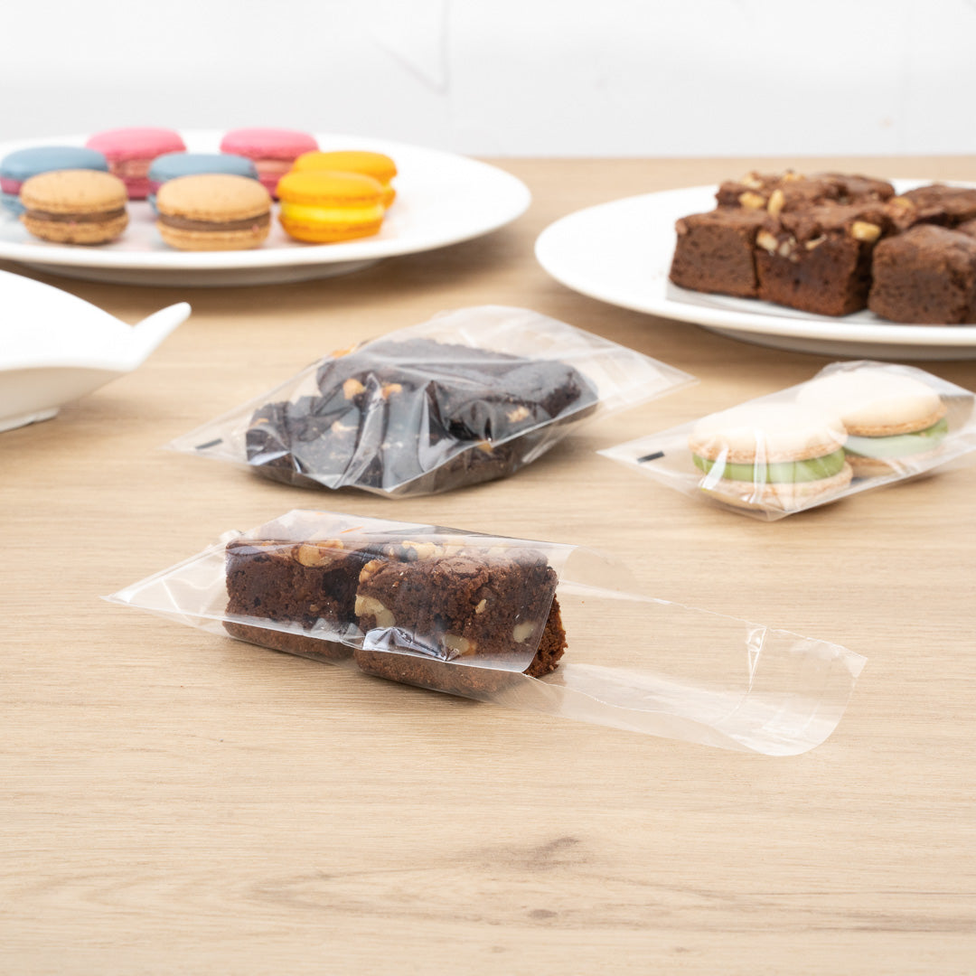 Clear Plastic Self-Sealing Lip and Tape Bags - 5