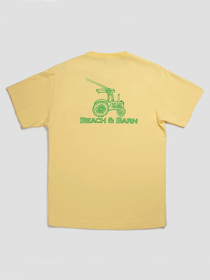 Big Rig Adult Short Sleeve T-Shirt - Yellow Cotton Tee for Men & Women | Casual Wear, Work Uniform & Trucker Apparel | Perfect for Road Trips, Truck Shows & Everyday Comfort