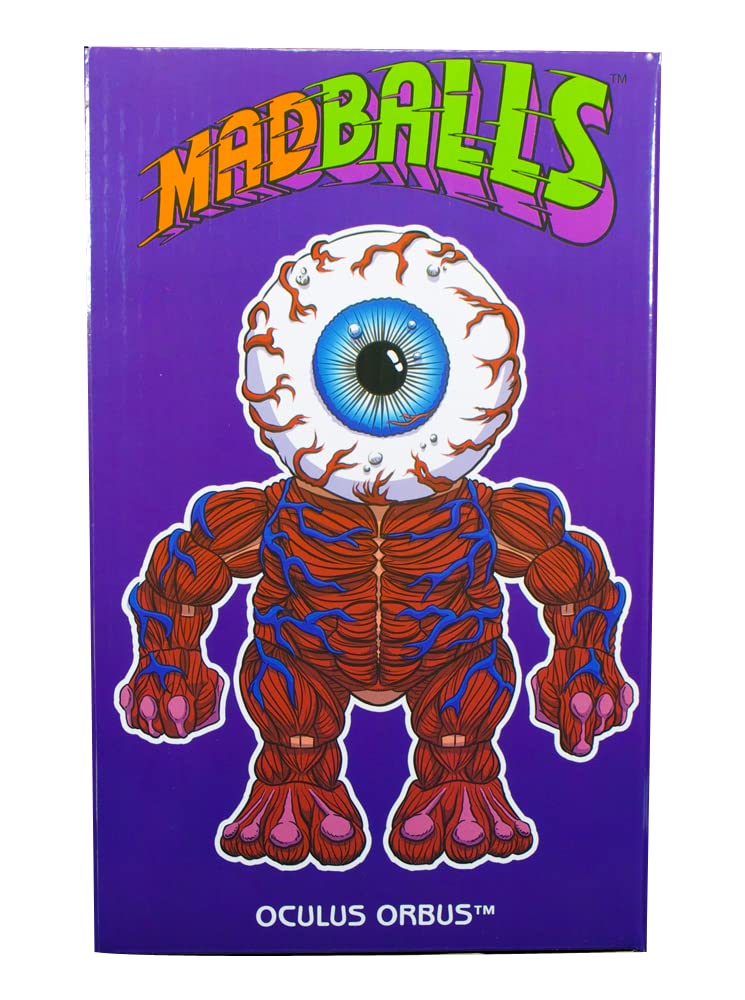 Premium DNA Toys Madballs Wave 1 - Oculus Orbus Collectible Action Figure for Kids & Adults | Horror-Inspired Toy for Display, Play & Collection | Perfect for Halloween Decor & Gift Giving