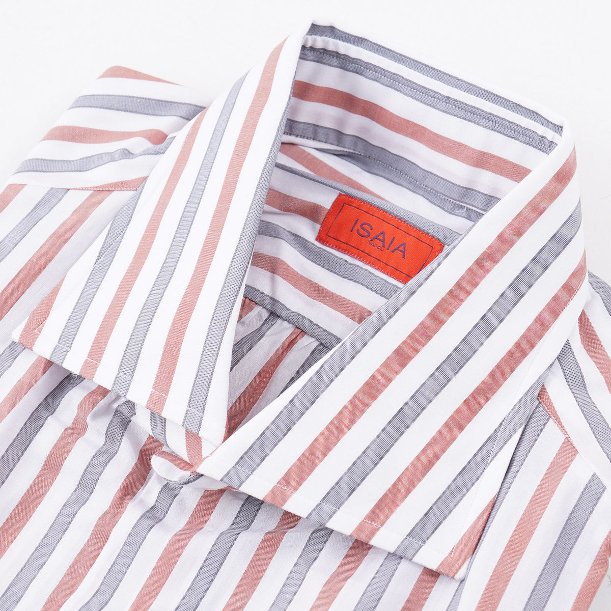 Isaia 'Italia' Men's Regular Fit Cotton Dress Shirt - Premium Italian Shirt for Business & Casual Wear