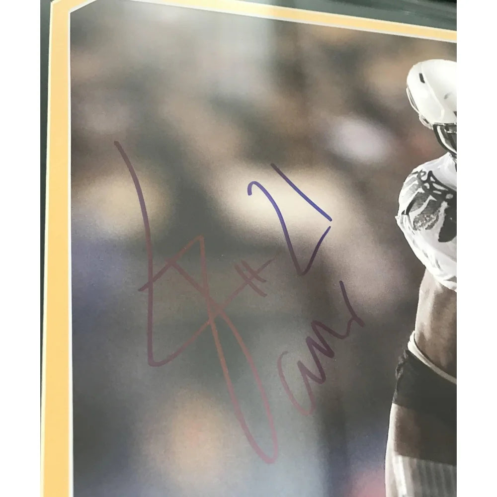 Lamichael James Signed Oregon Ducks 16x20 Framed Photo with Autograph COA PSA/DNA - Perfect for Sports Memorabilia Collectors and Ducks Fans Home Decor