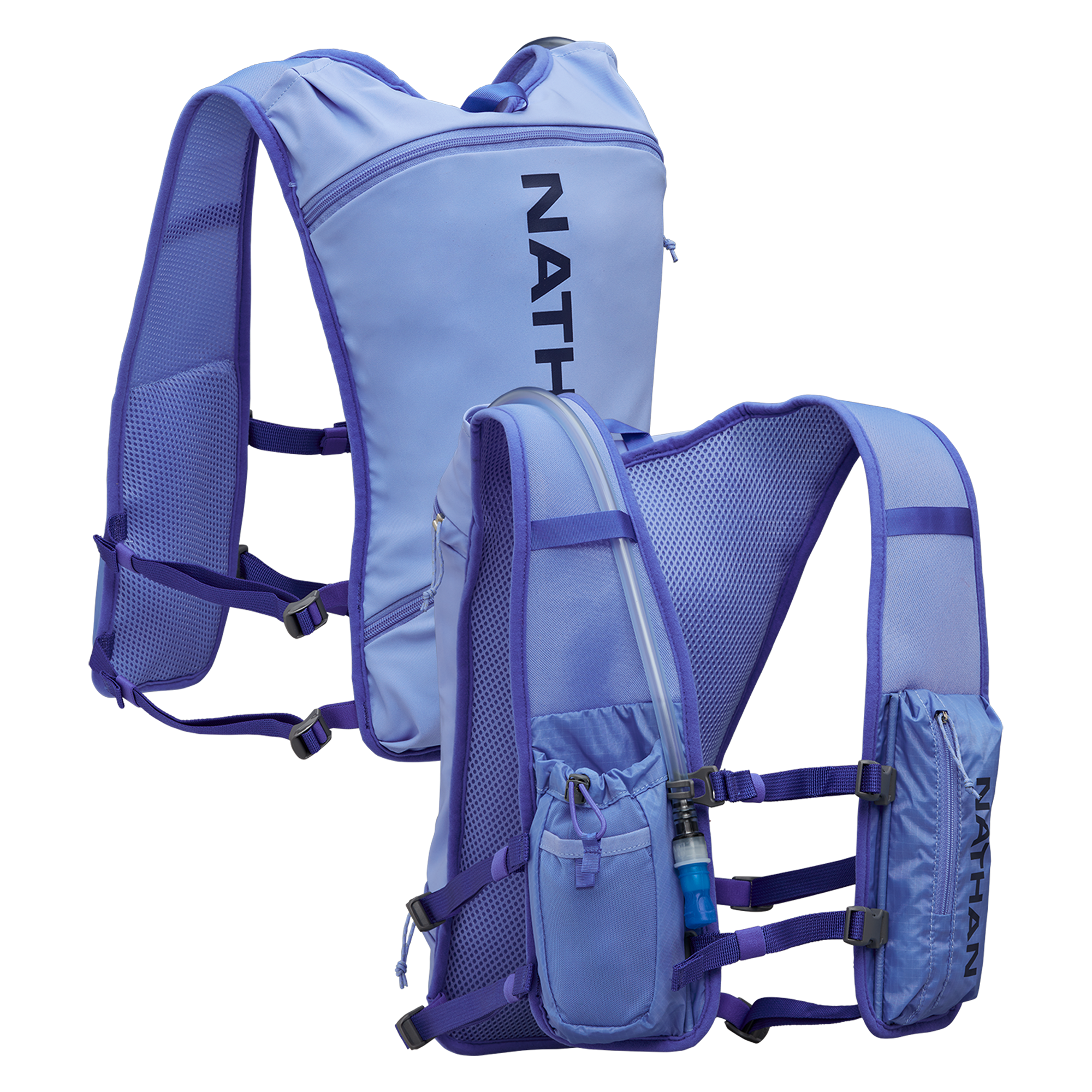 Quick Start 2.0 4L Hydration Vest for Running & Hiking - Lightweight Water Backpack with Multiple Pockets for Outdoor Sports & Fitness Activities