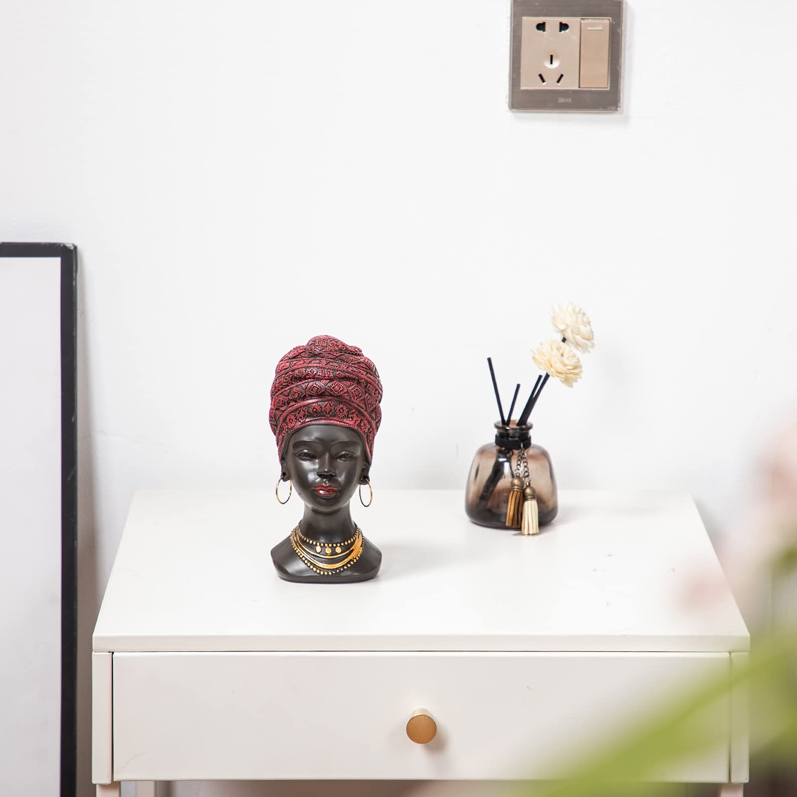 African Statues & Sculptures for Home Decor - Living Room Shelf Accents