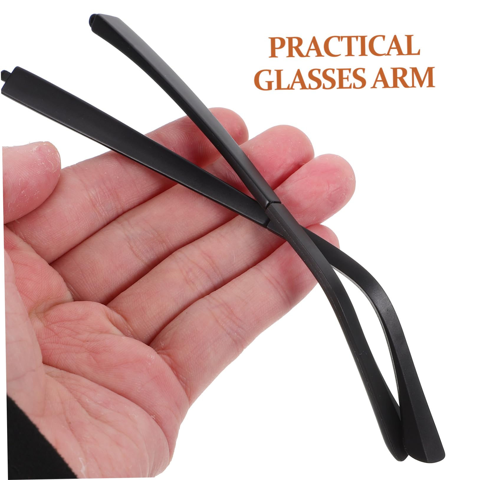 Beavorty 3 Pairs Universal Eyeglass Legs & Feet Holders - Replacement Glasses Arms & Parts for Broken Frames - Perfect for Reading, Working & Daily Use