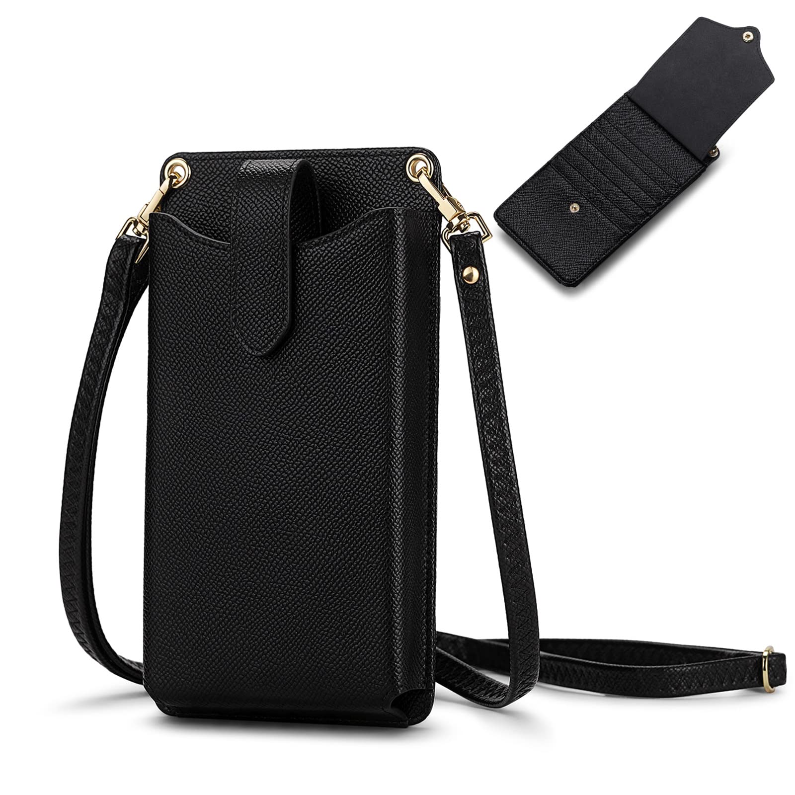RONSIN Small Crossbody Phone Bag for Women - RFID Blocking Mini Shoulder Purse with Card Slots | Perfect for Travel, Shopping & Everyday Use