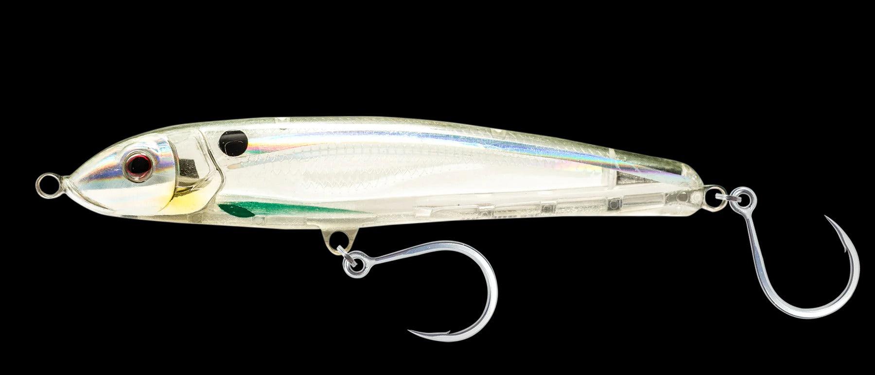 Nomad Riptide 105 Fast Sinking Stickbait Fishing Lure - Premium Saltwater & Freshwater Bait for Bass, Walleye, and Trout - Ideal for Deep Water Trolling and Casting
