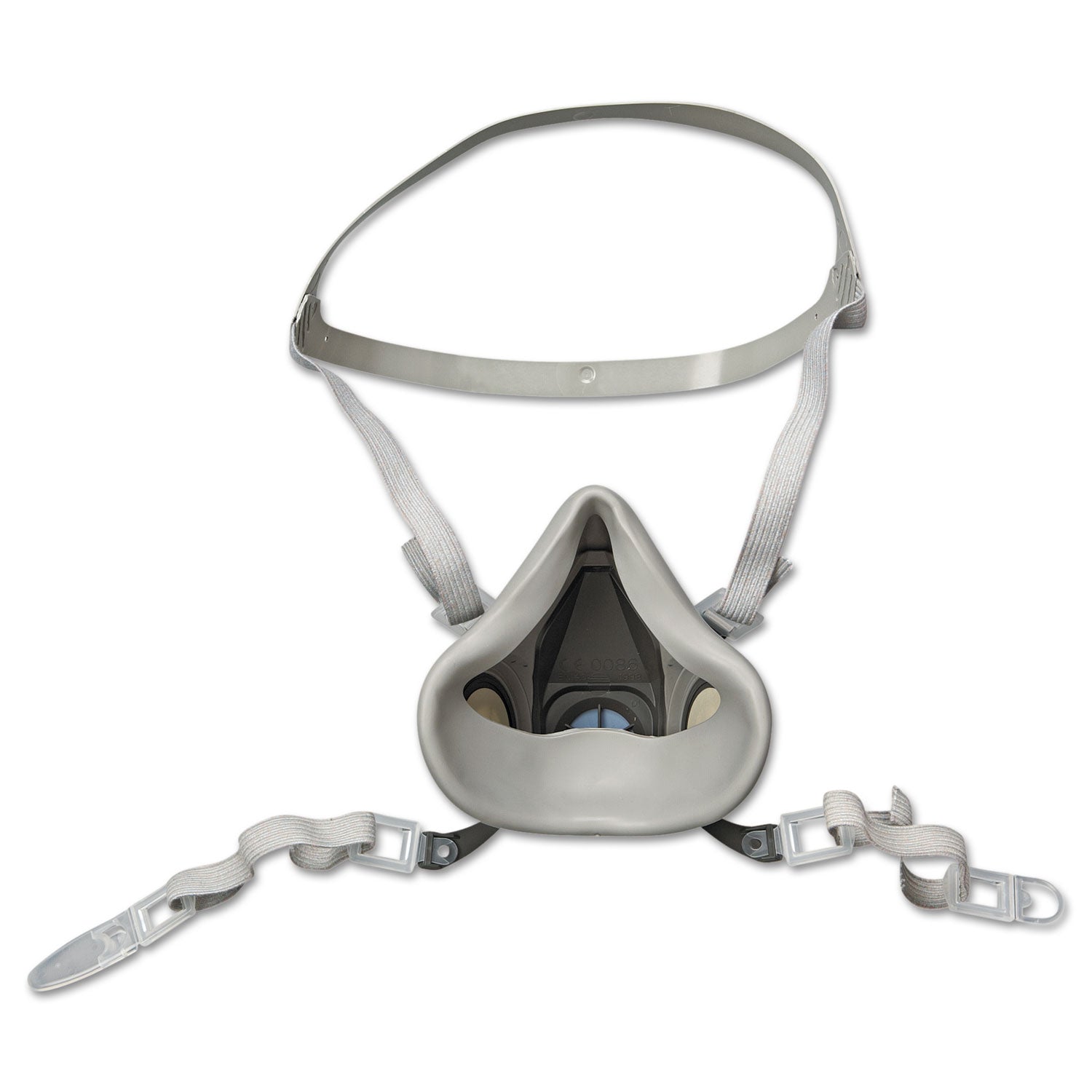 3M™ 6000 Series Half Facepiece Respirator - Reusable Medium Size for Painting, Woodworking & Chemical Protection - OSHA & NIOSH Approved Safety Mask