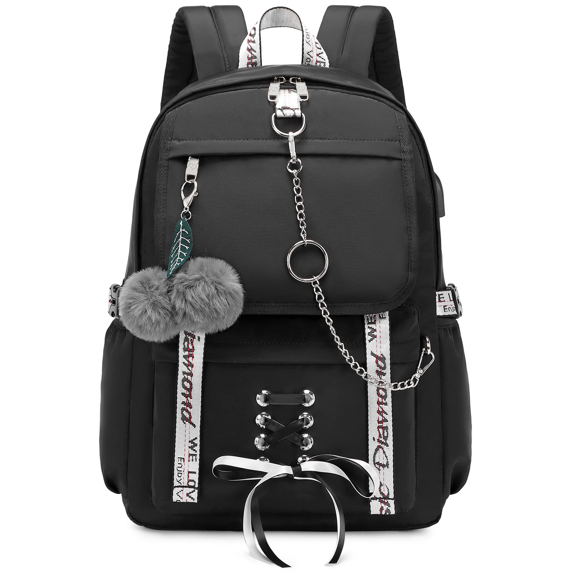 Stylish Spotted Tiger Backpack for Girls - School & Travel Use
